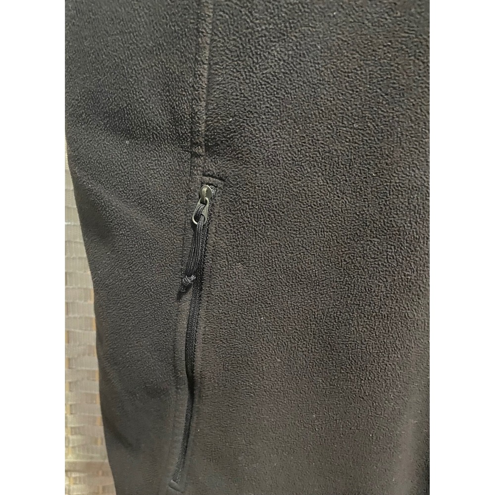 The North Face Mens Black Fleece Full Zip Vest Sleeveless Jacket Size Large - Picture 4 of 12
